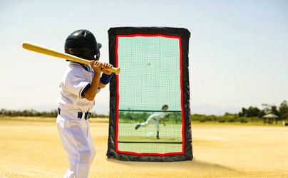 Baseball Rebounder, Pitch Back Baseball Rebounder Net, Pitch Back Net, Softball Rebounder, Baseball Rebound Net, Lacrosse Rebounder Net, Ball Return N