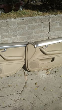 06 Audi A4 2.0t door panels