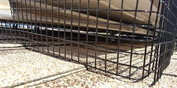 Solar Panel Pigeon Critter Guard Fence & Cleaning