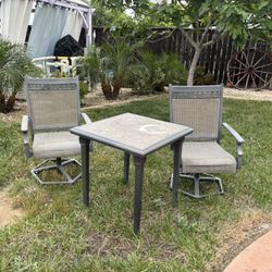 Patio Chairs Table