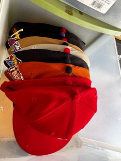 Snap backs and fitted hats