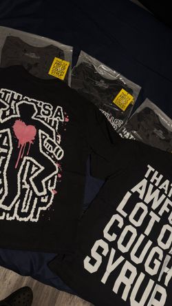 Awful lot of cough syrup shirts