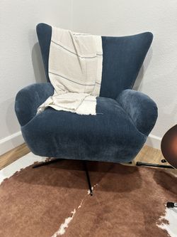 Blue Swivel Chair
