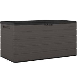 Suncast Extra Large Deck Box 170G Home / Patio, Lawn & Garden / Sheds & Storage

Deck Boxes 170 Gallon Extra Large Deck Box - Dark Stoney