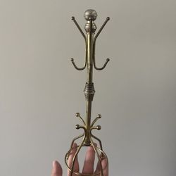 Vintage Brass Jewelry Holder