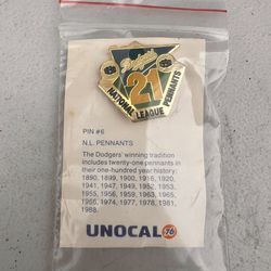 Dodgers 1(contact info removed) National League Pennant Pin