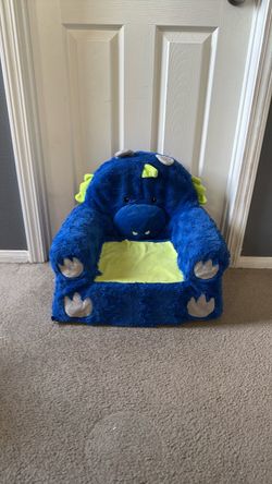Kids Plush Dinosaur Character Chair