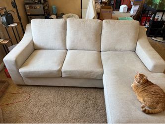 Cream Couch / Sofa