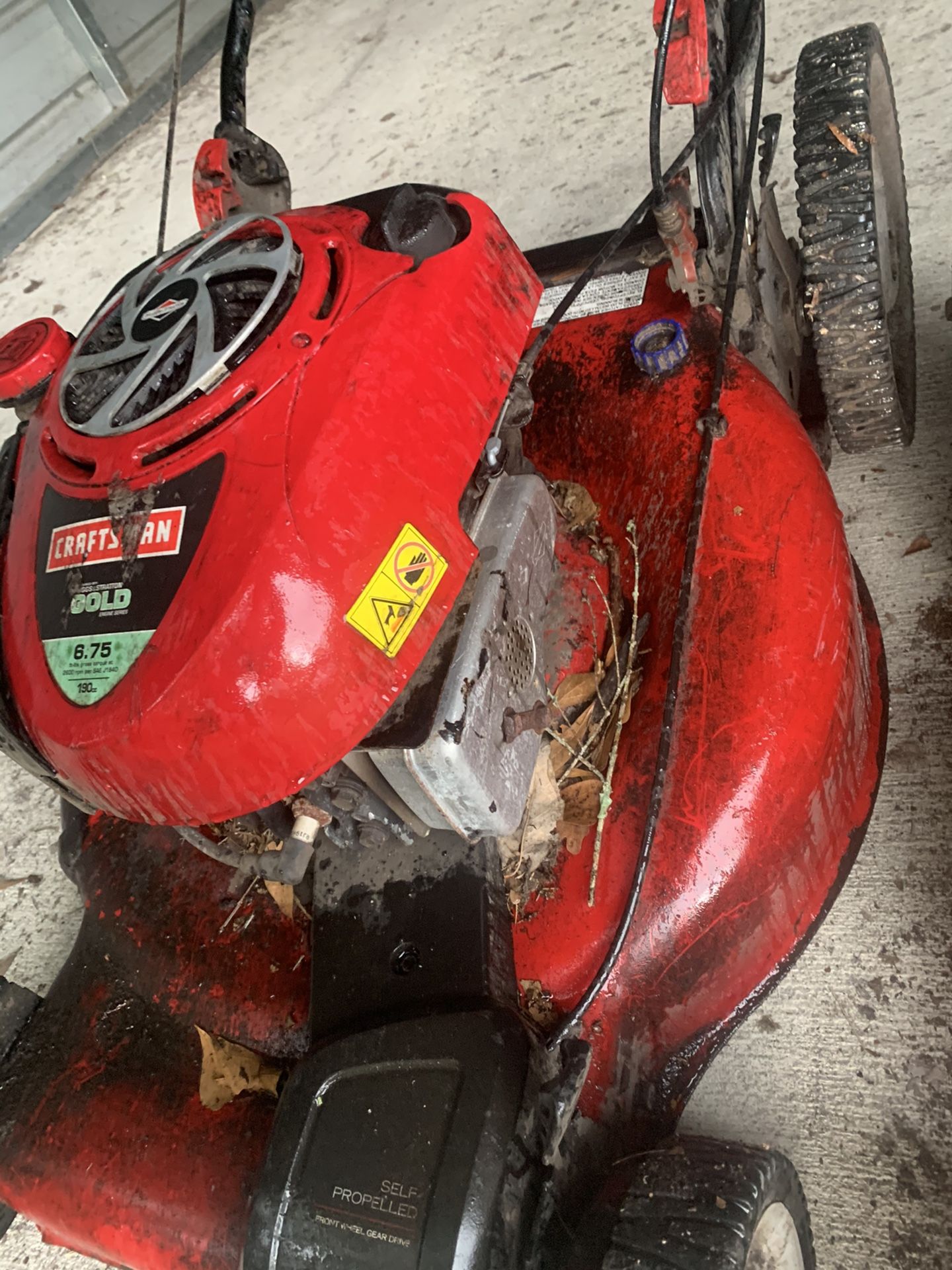 Craftsman 37041 190cc* Hp Briggs Stratton Gold Engine 22