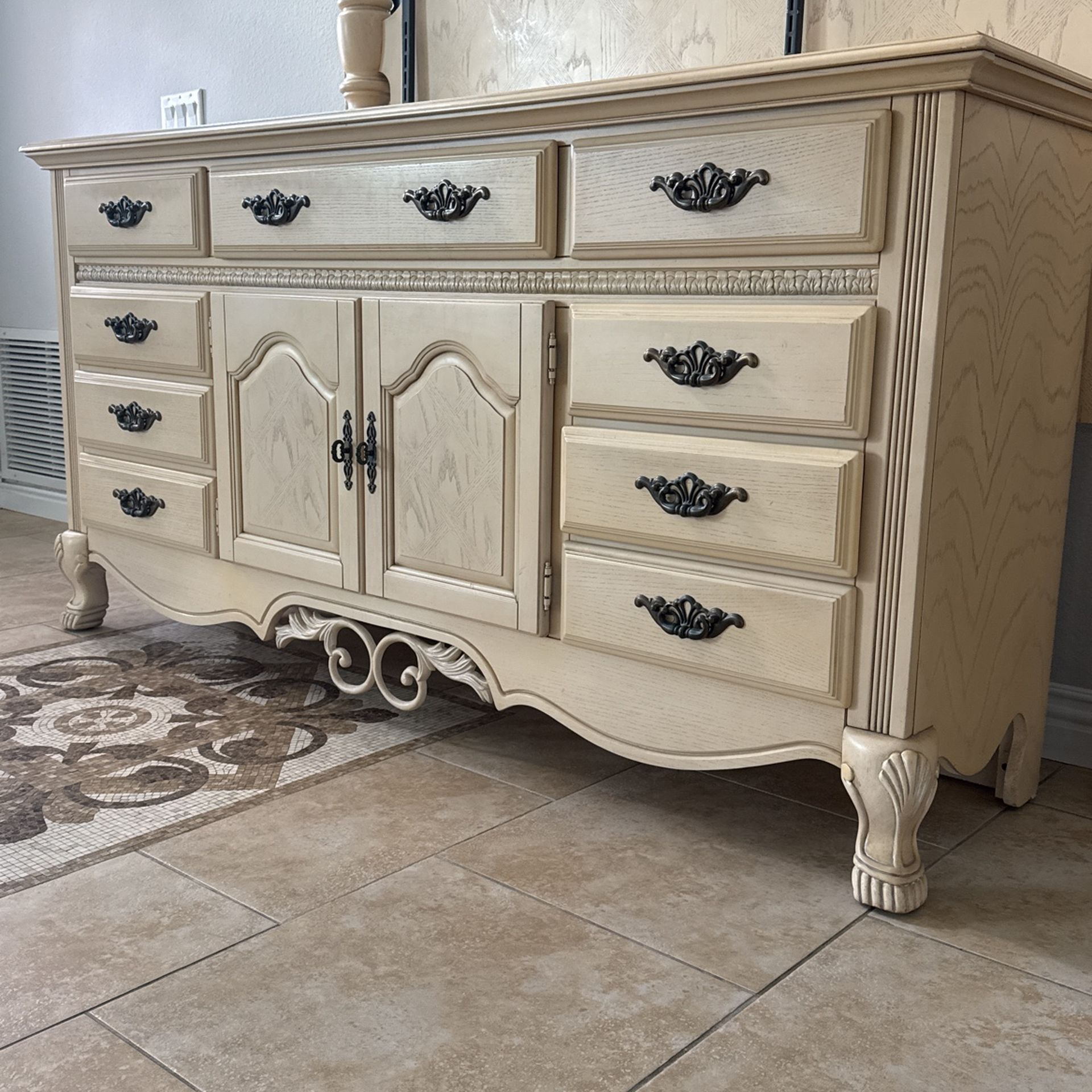 Dresser And Mirror