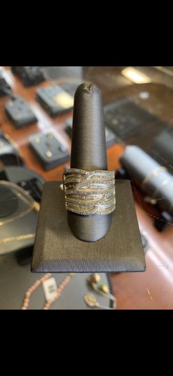 Sterling Silver & Diamond Ring