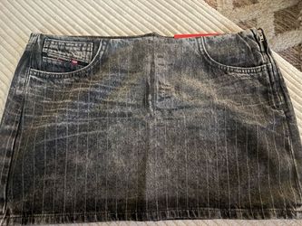 Diesel Industry Denim Mini Skirt