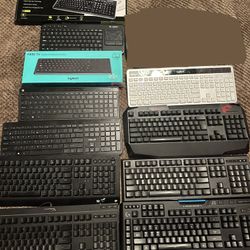 Gaming Keyboards SELLING INDIVIDUALLY Hyper X Razer Logitech Msi HP Microsoft Etc