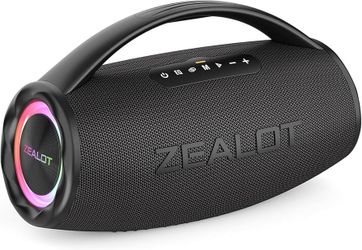 ZEALOT Portable Bluetooth Speaker USB，Outdoor Speaker Waterproof IPX6, 15W Wireless Speaker for Kids, Loud Stereo Sound, Stereo Pair for iPhone Androi
