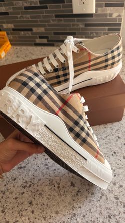 Burberry Converse checks 8.5 men
