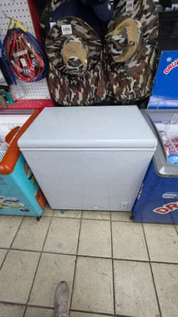 White Chest Freezer