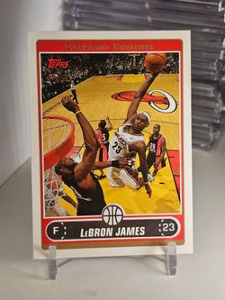 2006 Topps lebron james cavaliers