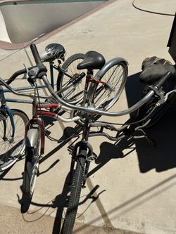 3 Schwinn Beach Cruisers