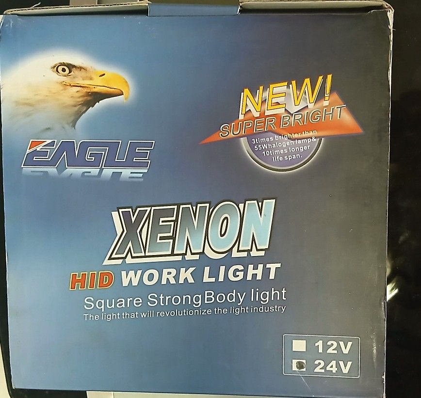 XENON HUD EAGLE WORK LIGHT!!