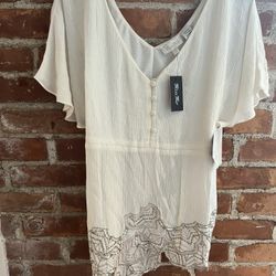 Miss me embellished tie back top brand new with tags 