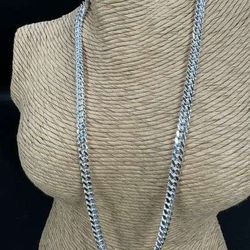 925 Silver Cuban Chain 5.7mm 18” 