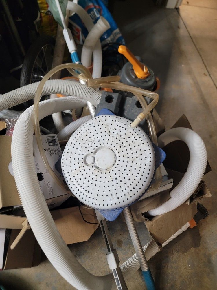 Pool Equipment All of it is $200.00. Firm Price! Pick Up Only. Valued at $700.00