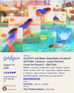 Splash House Weekend 1