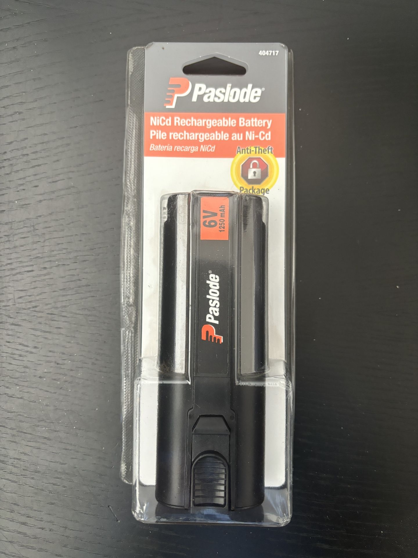 Paslode NiCd Rechargeable Battery 404717 6V (new)