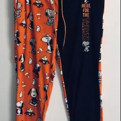 Peanuts snoopy jogger here for the treats peanuts candy two side pockets.XL