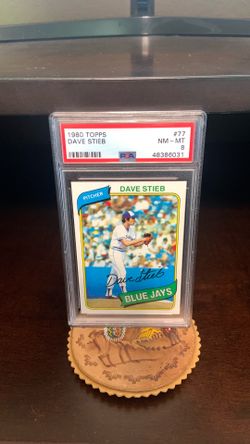 1980 Topps Dave Stieb RC PSA 8