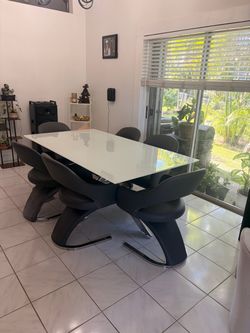 Modern Glass Table
