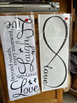 Peal and stick decals