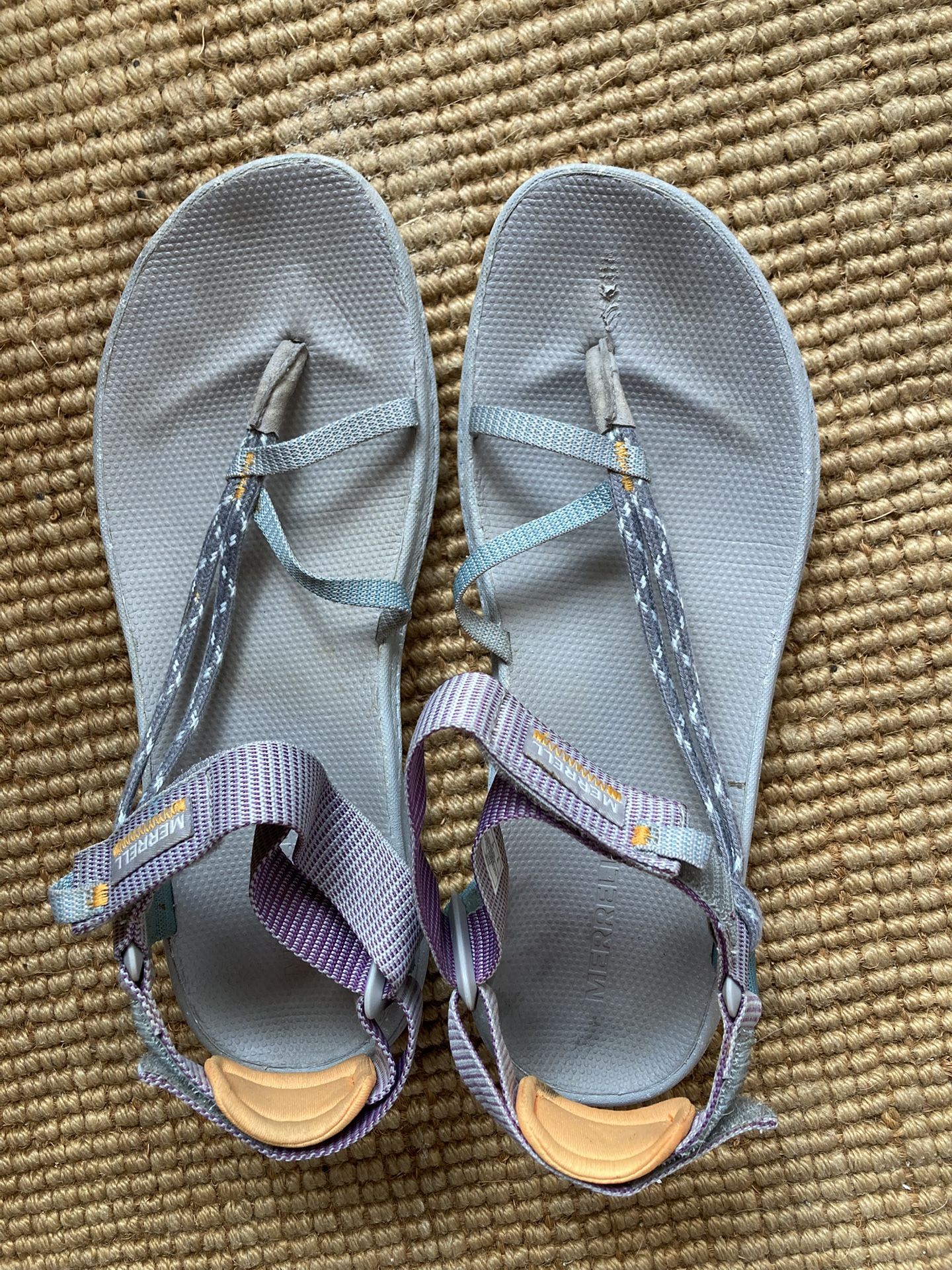 MERRELLS BRAVADA POLOMA CORD WRAP SANDALS SZ 9