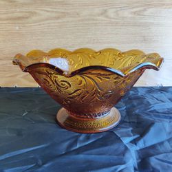 INDIANA GLASS SERVING BOWL