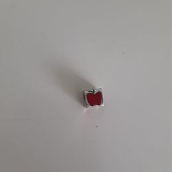 925 STERLING SILVER Apple Charm
