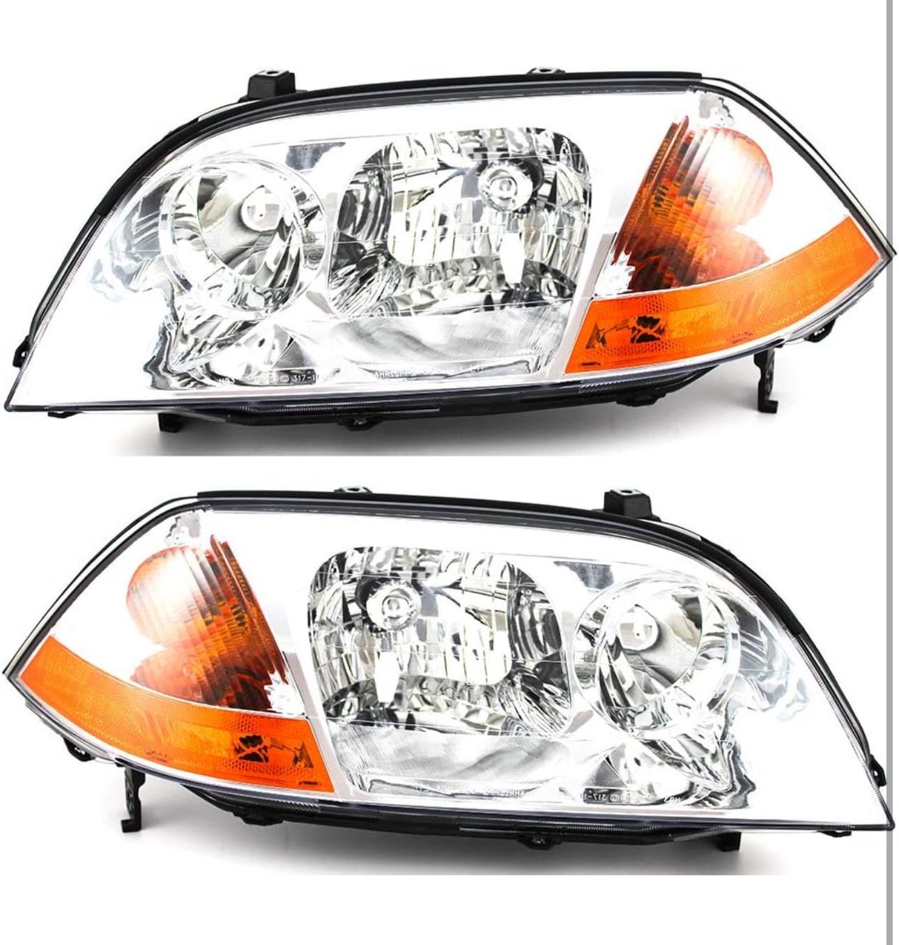 Acura MDX 2001-2003 headlight Set Lh Rh