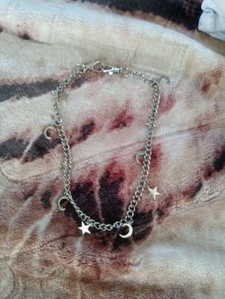 Star and moon necklace