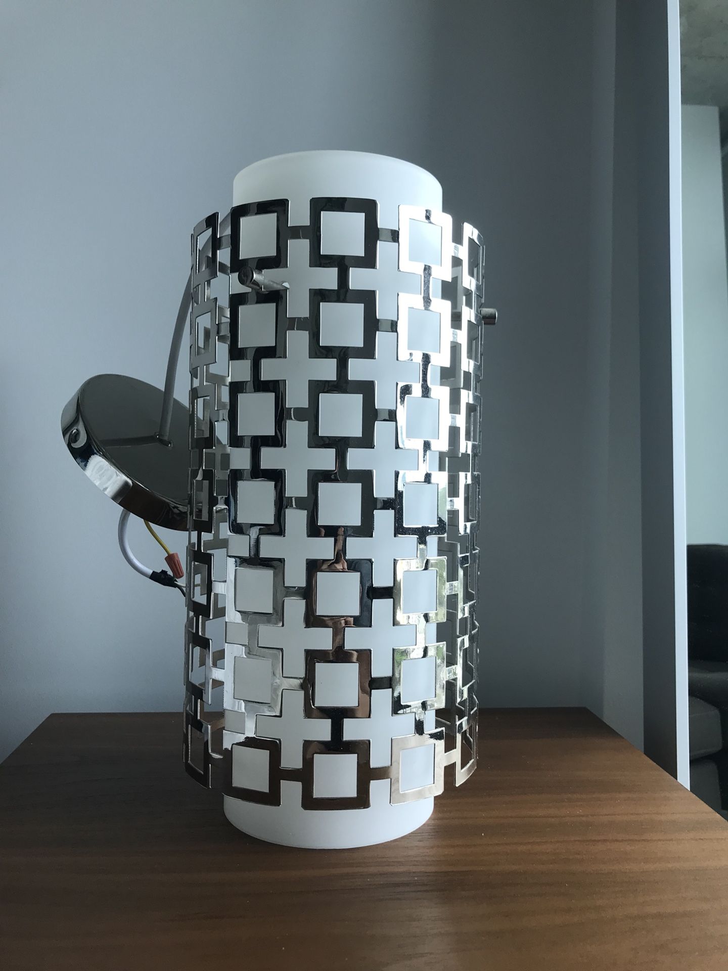 Jonathan Adler “Parker” Pendant Light - Nickel Finish