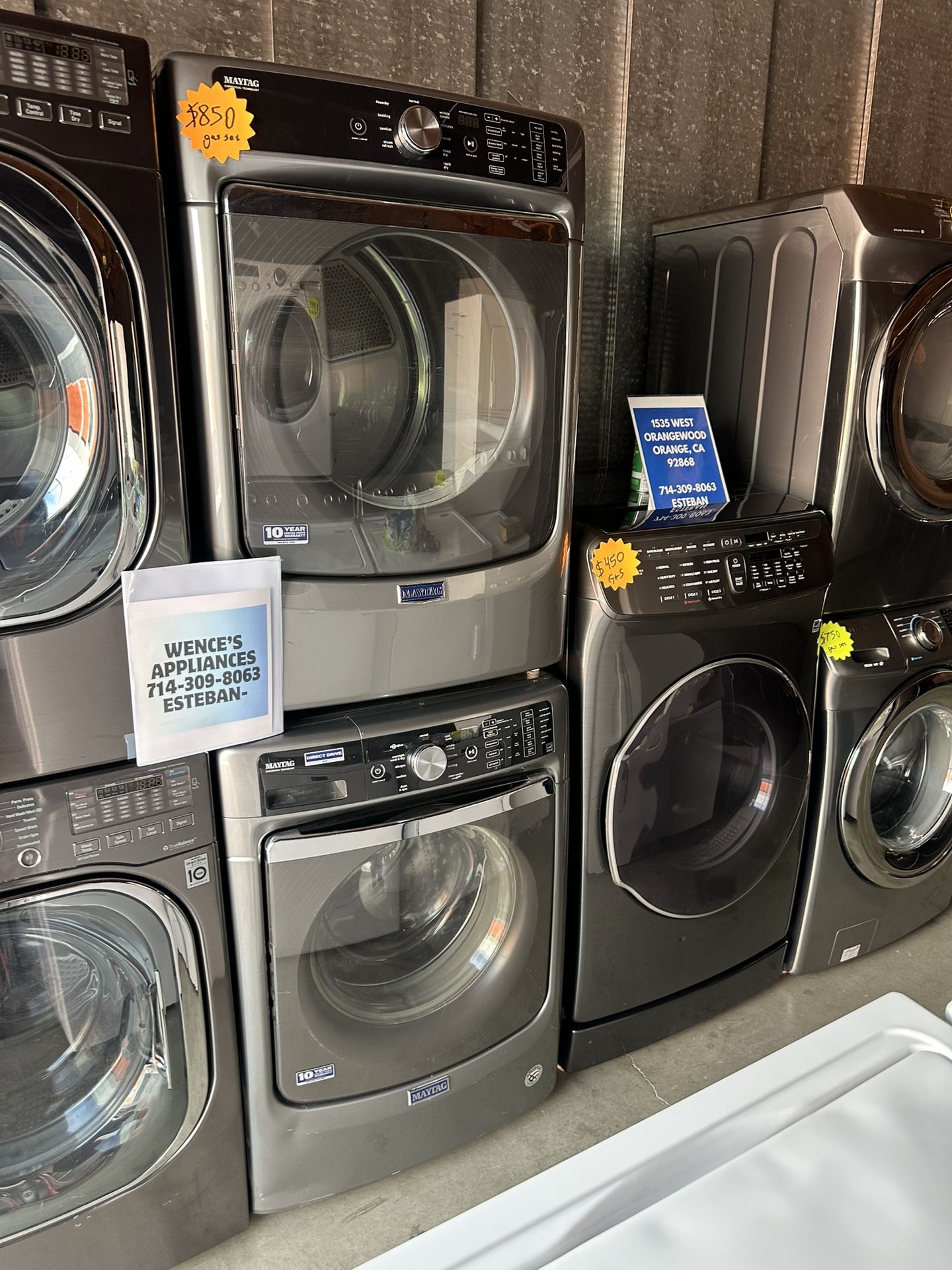 Maytag Washer And Gas Dryer