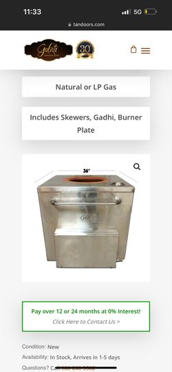 Tandoor Oven