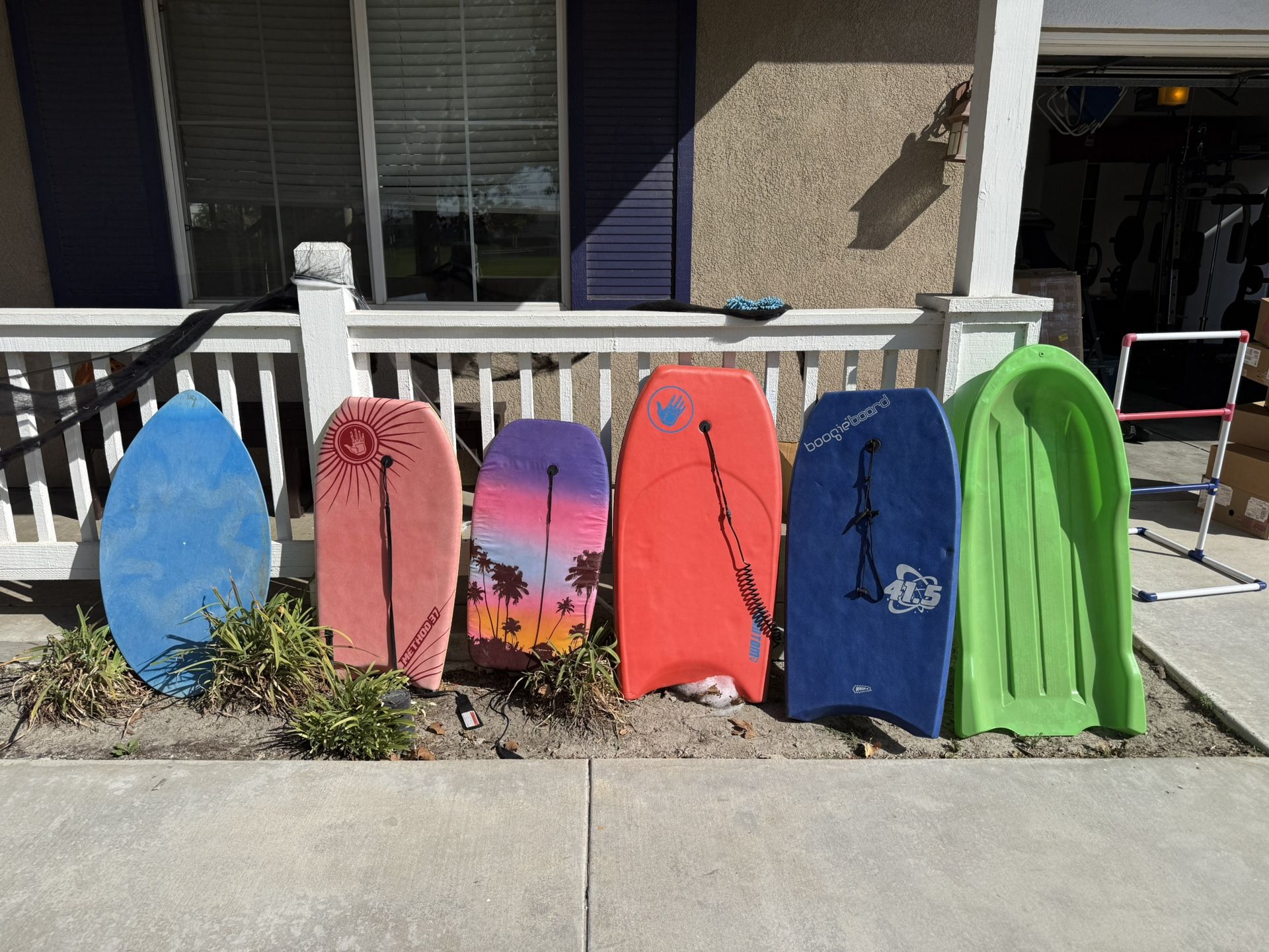 Boogie Board And Skim Board