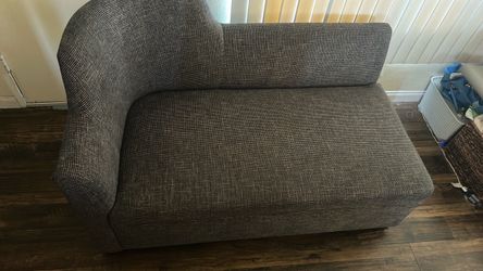 Small blue couch