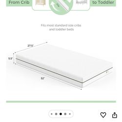 Kid crib/tent mattress