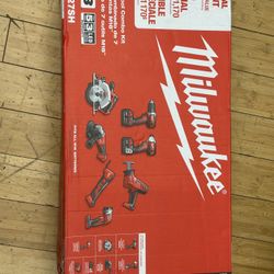 Milwaukee M18  7 Pc Tool Combo Kit