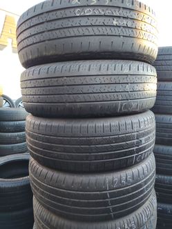 4 Tires size 235-65-18 all 4 for $160 free installation and balance