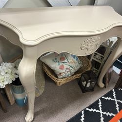 Refinished Vintage Entryway or Sofa Table