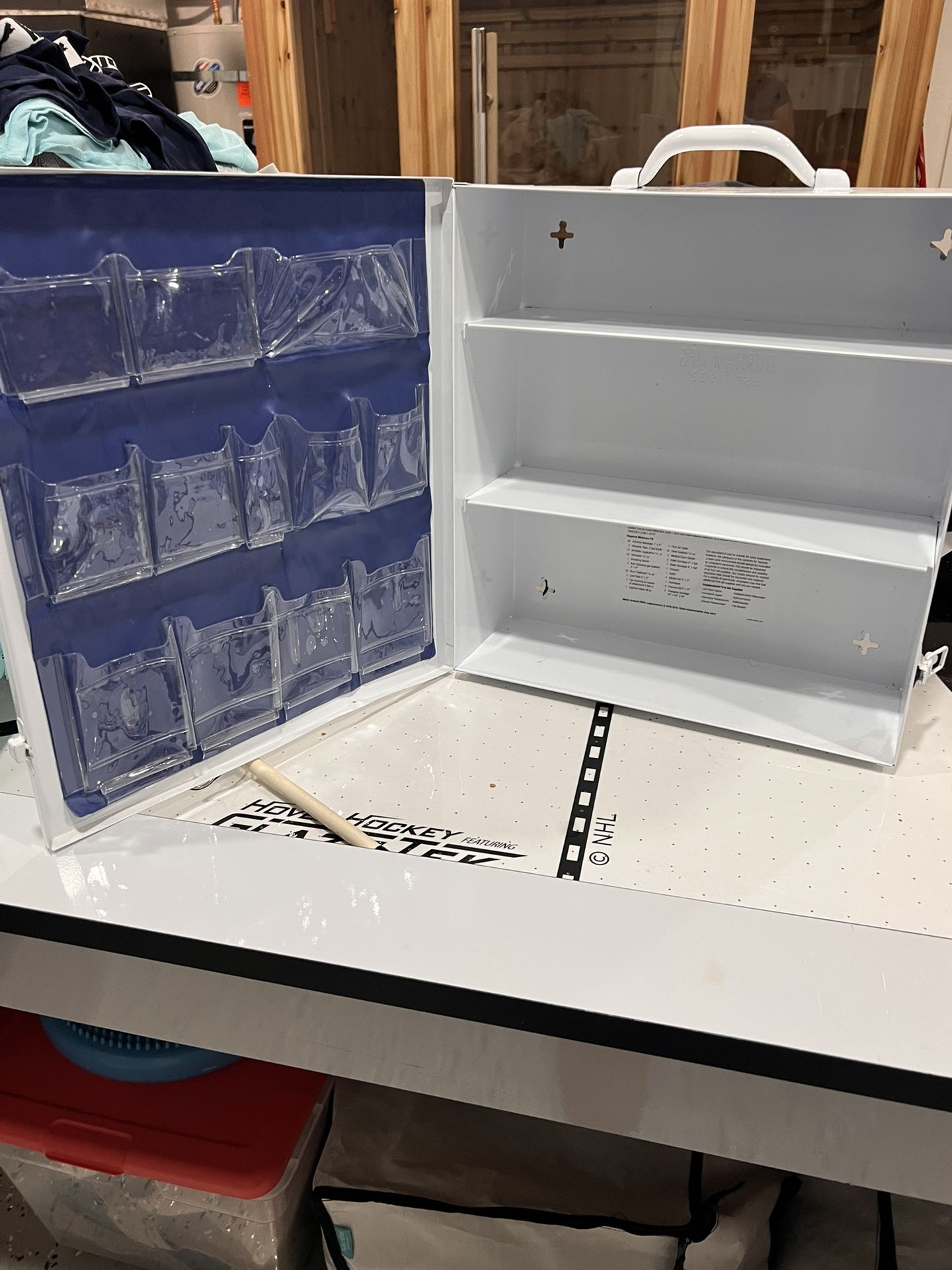 First aid Mallory safety and supply metal box