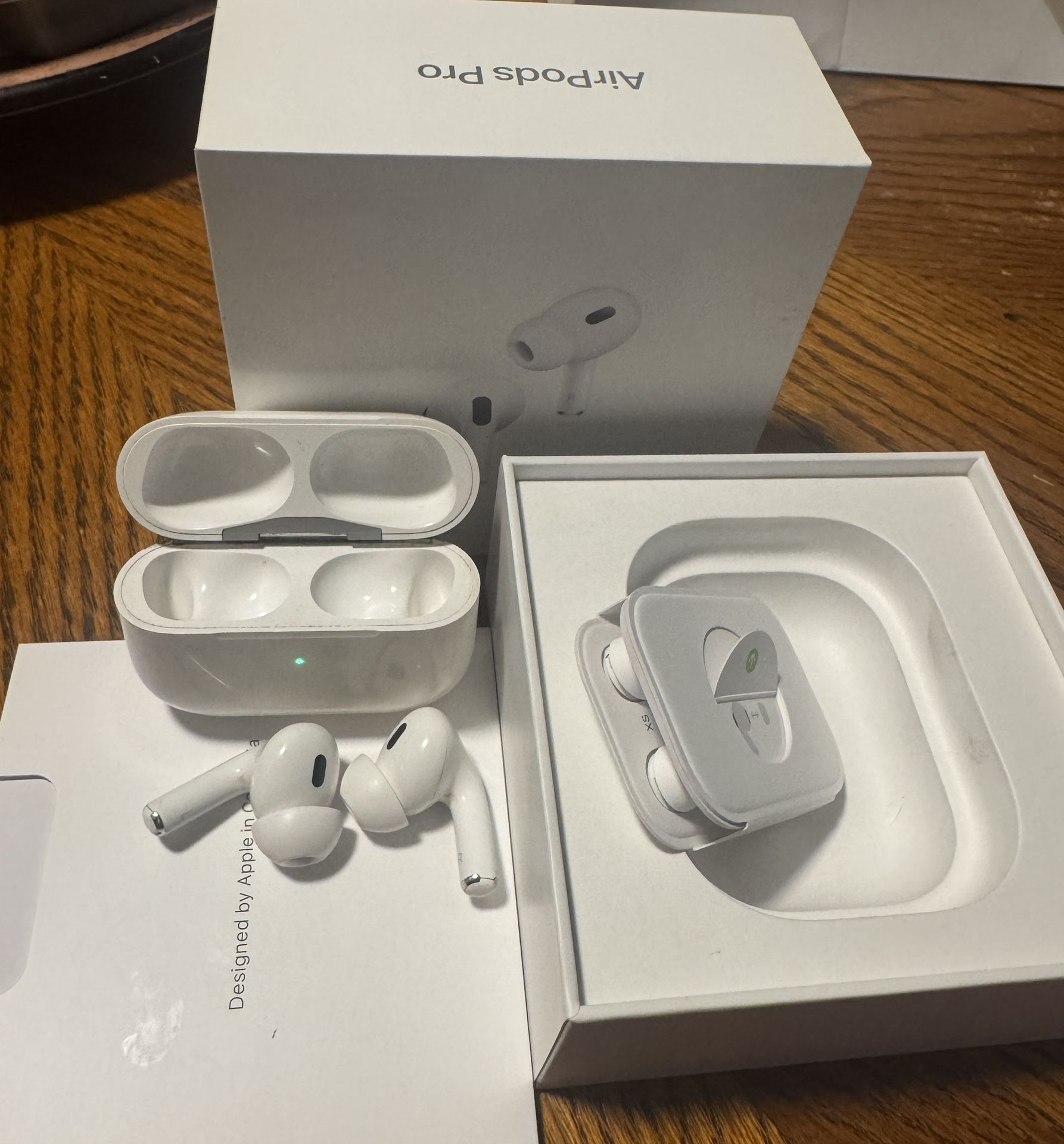 AirPods Pro 2nd Gen (Like New, All Accessories Included) – $150