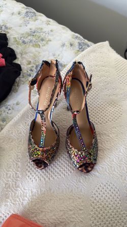 Size 7, Multicolor sexy  heels