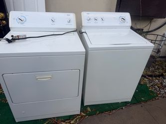 Whirlpool washer and dryer